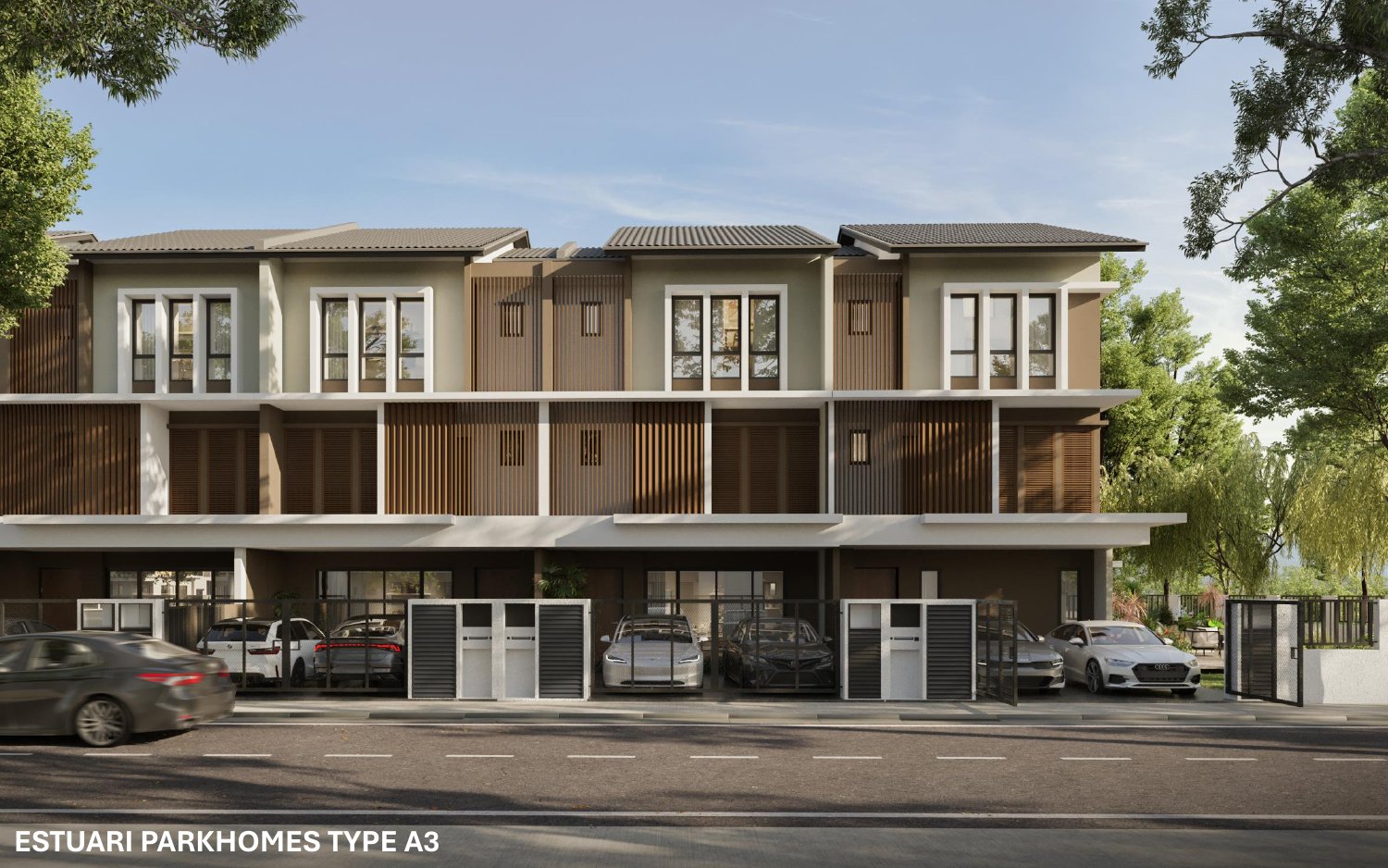 Type A3 · 3-Storey facade