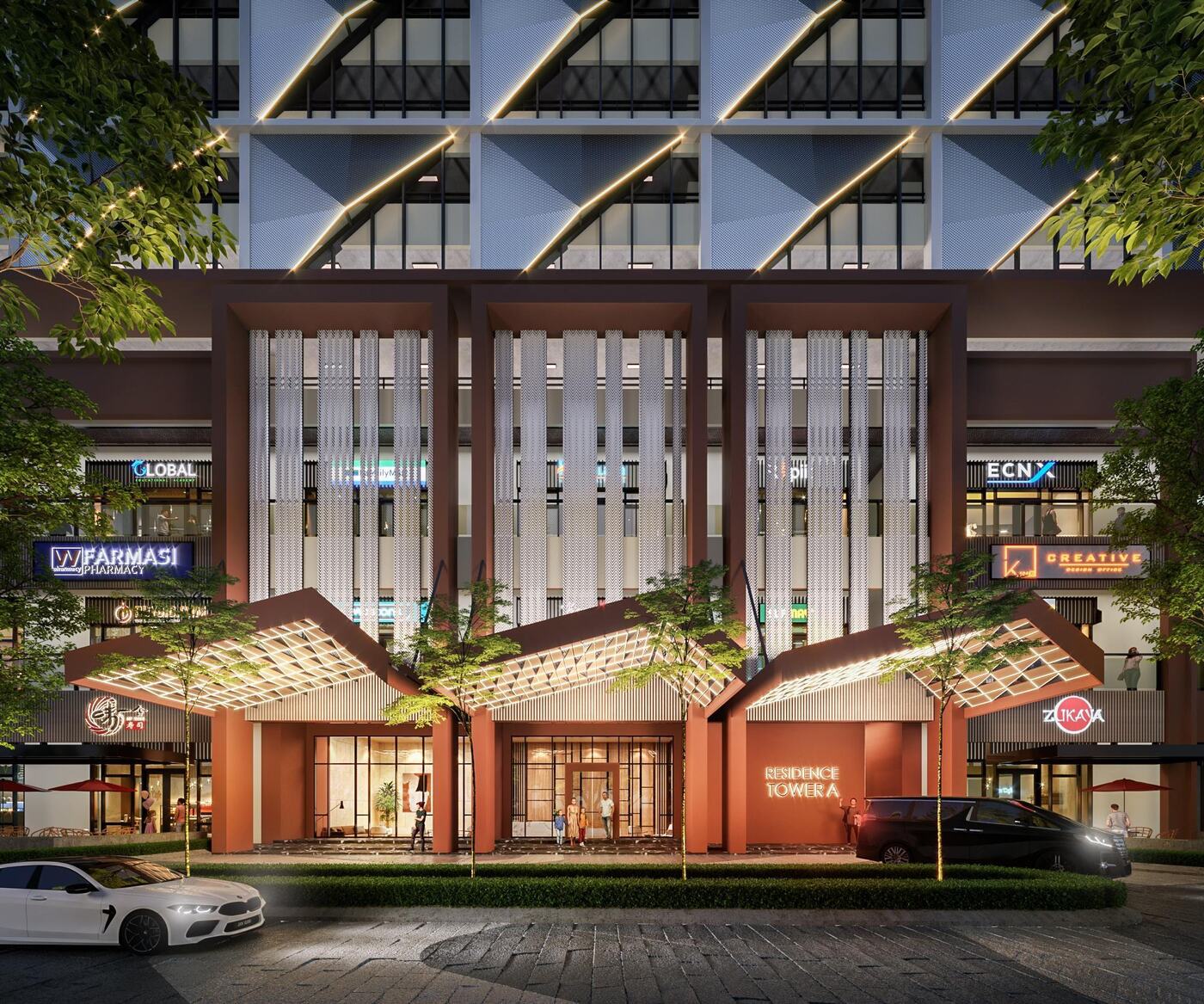Hotel-style drop off