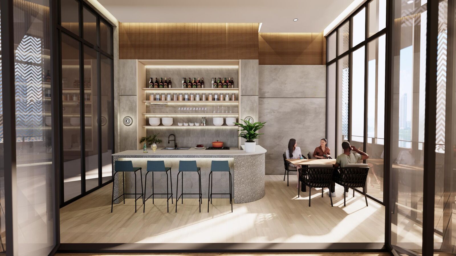 Social kitchen